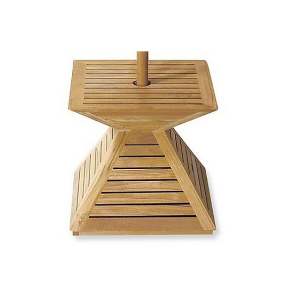 Teak Smith GradeA Teak Wood Umbrella Stand / Base / Cover Wayfair